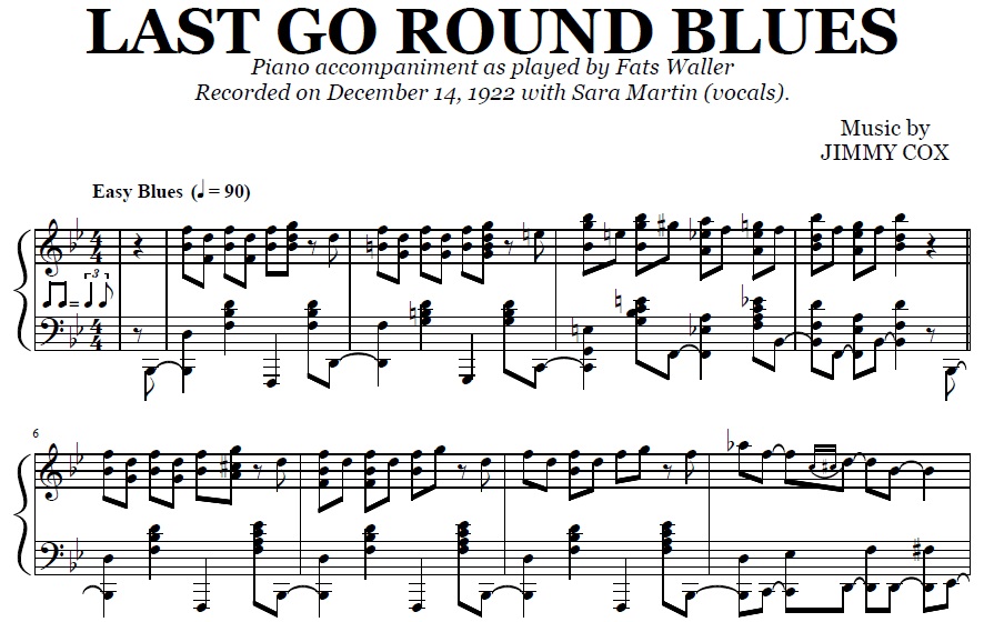 Fats Waller - Last Go Round Blues