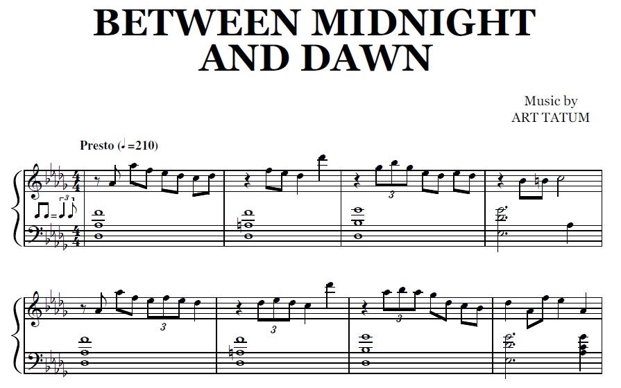 Art Tatum - Between Midnight And Dawn