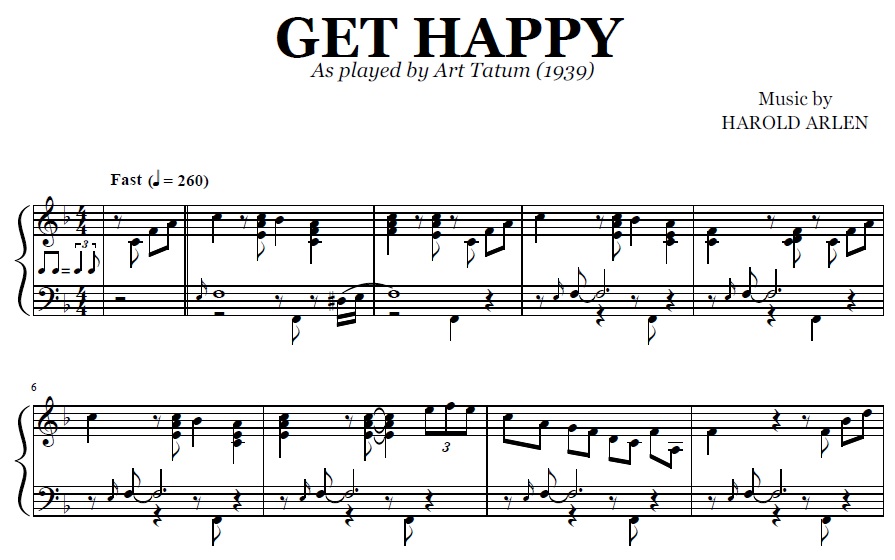 Art Tatum - Get Happy