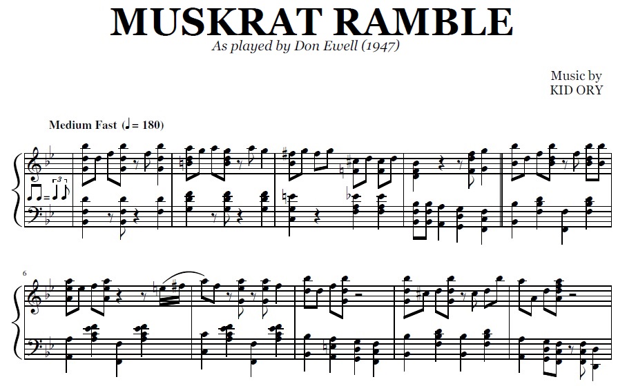 Don Ewell - Muskrat Ramble