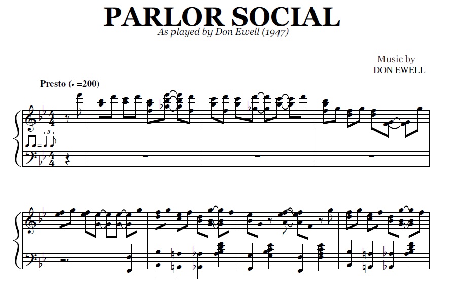 Don Ewell - Parlor Social
