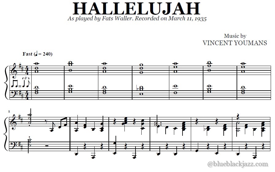 Fats Waller - Hallelujah