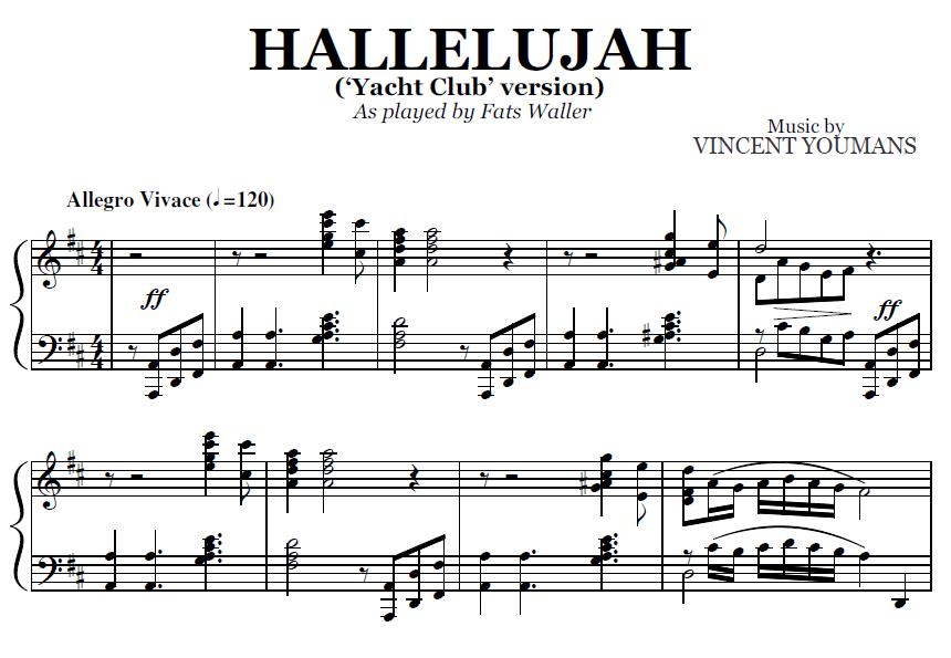 Fats Waller - Hallelujah (Yacht Club version)