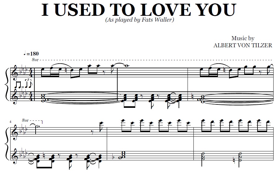 Fats Waller - I Used To Love You