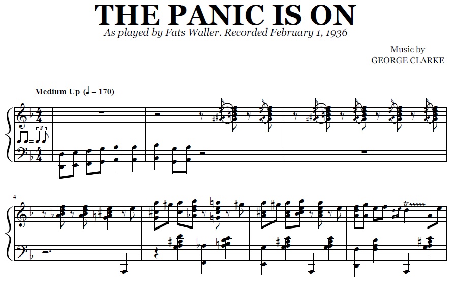 Fats Waller - The Panic Is On