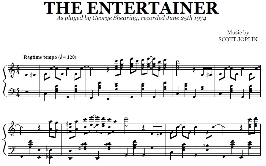 George Shearing - The Entertainer