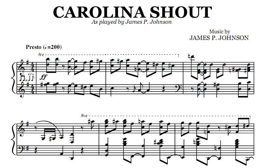 James P. Johnson - Carolina Shout