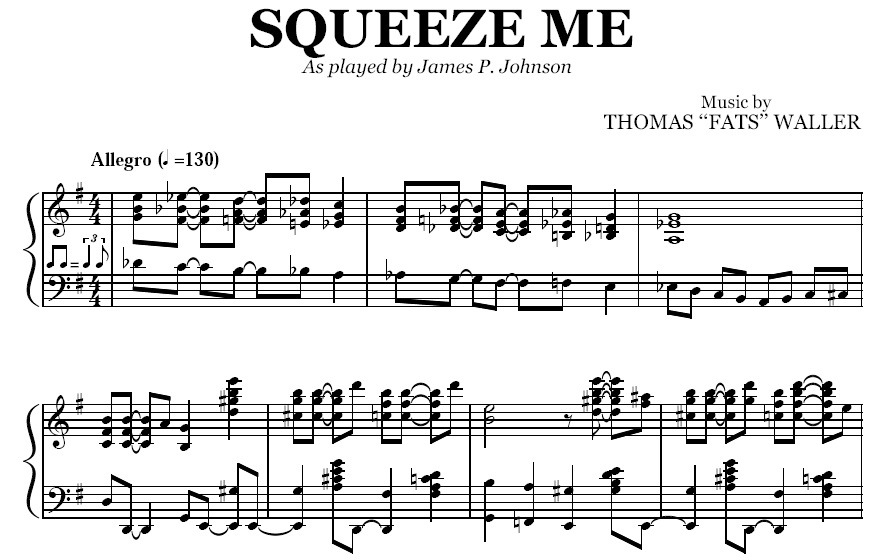 James P. Johnson - Squeeze Me
