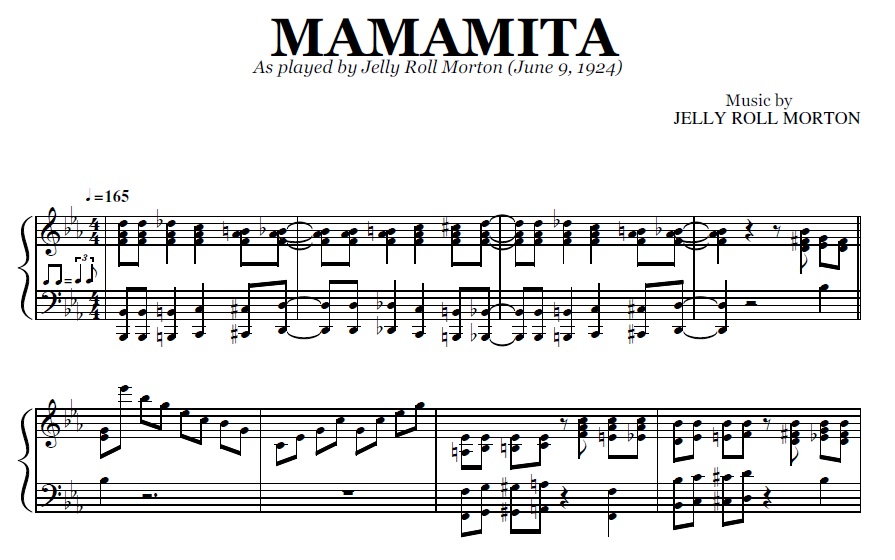 Jelly Roll Morton - Mamamita