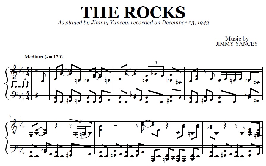 Jimmy Yancey - The Rocks