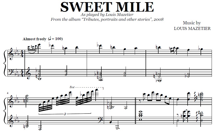 Louis Mazetier - Sweet Smile