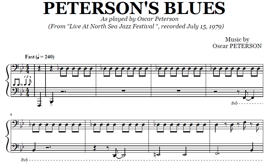Peterson's Blues