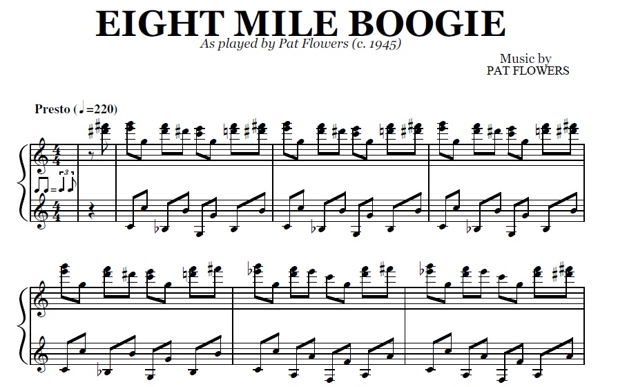  - Eight Mile Boogie