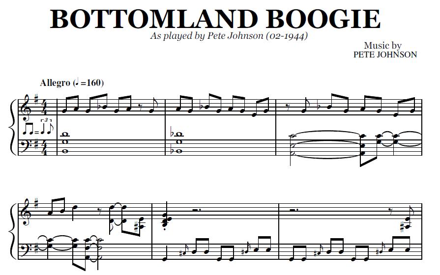 Pete Johnson - Bottomland Boogie
