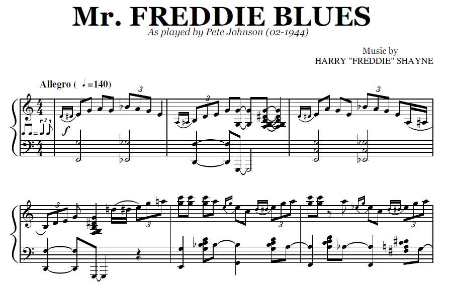  - Mr. Freddie Blues