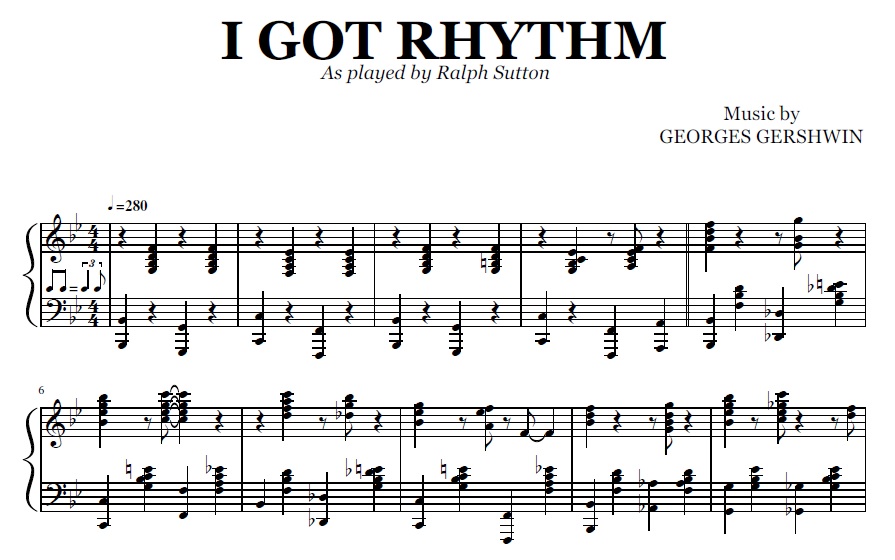 Ralph Sutton - I Got Rhythm