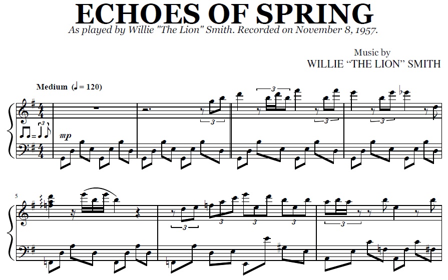 Echoes Of Spring